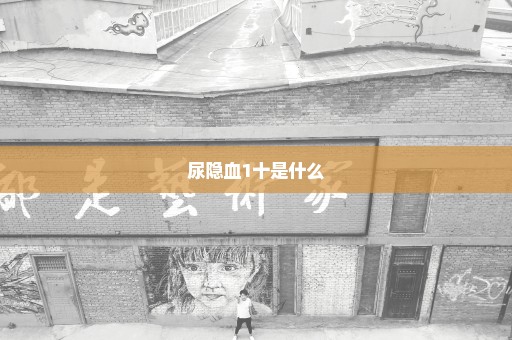 尿隐血1十是什么