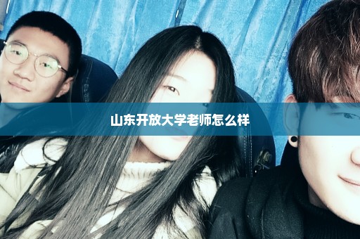 山东开放大学老师怎么样
