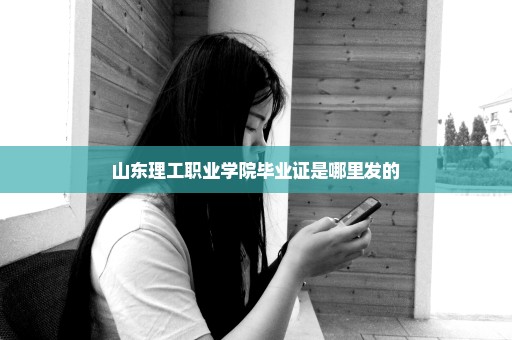 山东理工职业学院毕业证是哪里发的