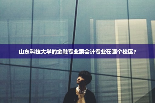 山东科技大学的金融专业跟会计专业在哪个校区？