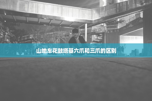 山地车花鼓塔基六爪和三爪的区别