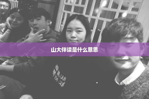 山大伴读是什么意思