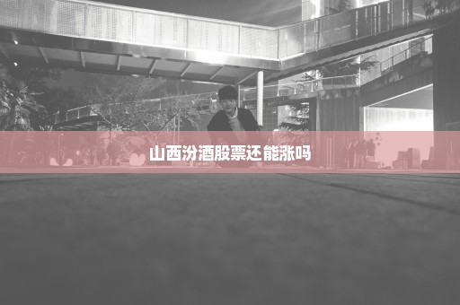 山西汾酒股票还能涨吗