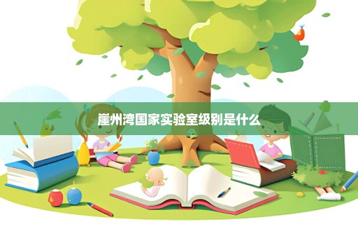 崖州湾国家实验室级别是什么