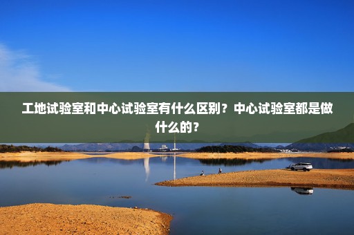工地试验室和中心试验室有什么区别？中心试验室都是做什么的？