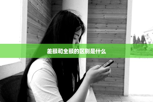 差额和全额的区别是什么