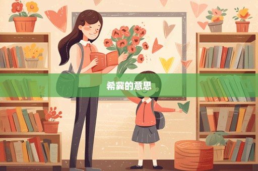 希冀的意思