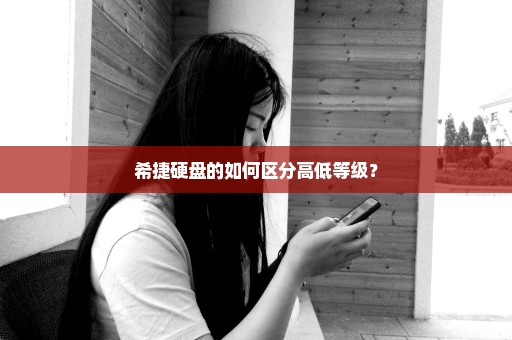 希捷硬盘的如何区分高低等级？