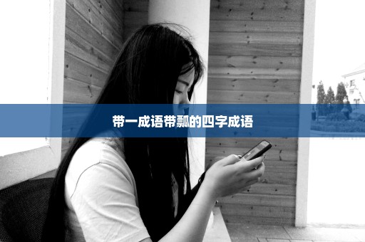带一成语带瓢的四字成语