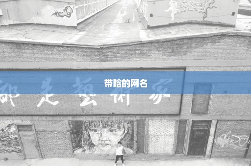 带晗的网名