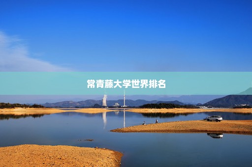 常青藤大学世界排名