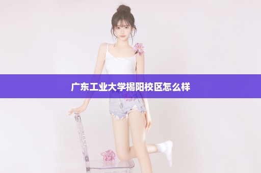 广东工业大学揭阳校区怎么样