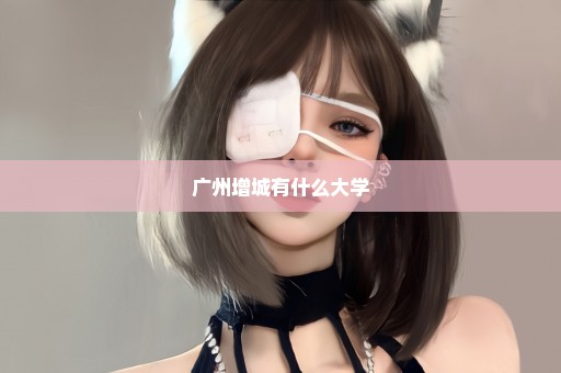 广州增城有什么大学