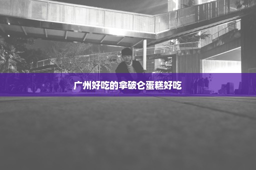 广州好吃的拿破仑蛋糕好吃