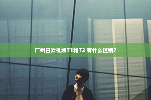 广州白云机场T1和T2 有什么区别？