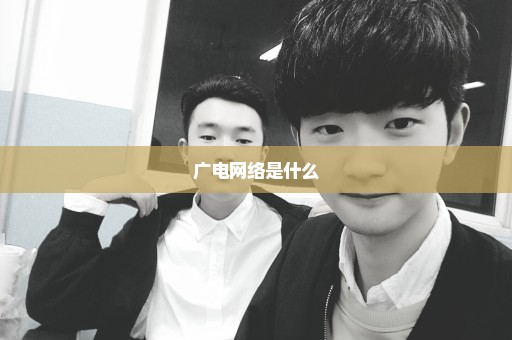 广电网络是什么