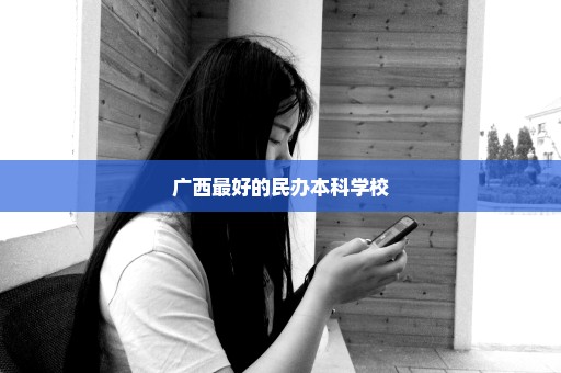 广西最好的民办本科学校