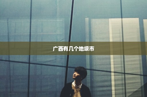 广西有几个地级市