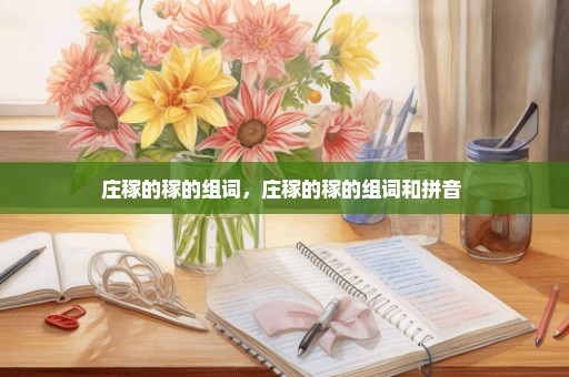 庄稼的稼的组词，庄稼的稼的组词和拼音 
