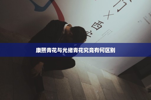 康熙青花与光绪青花究竟有何区别