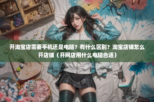 开淘宝店需要手机还是电脑？有什么区别？淘宝店铺怎么开店铺（开网店用什么电脑合适）