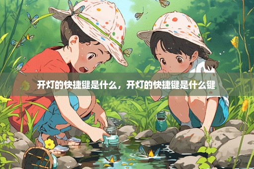 开灯的快捷键是什么，开灯的快捷键是什么键 