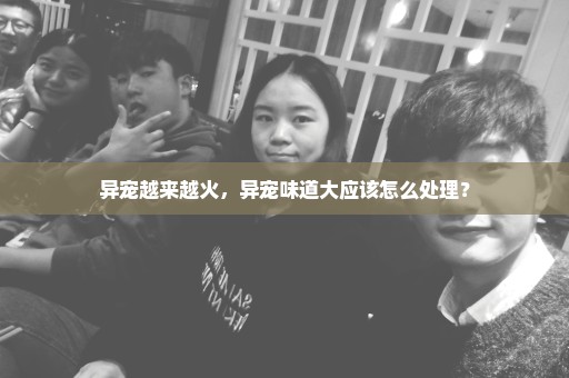 异宠越来越火，异宠味道大应该怎么处理？