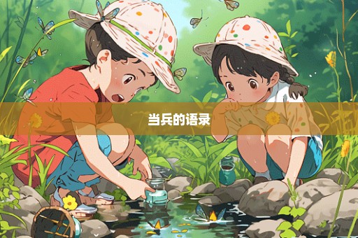 当兵的语录