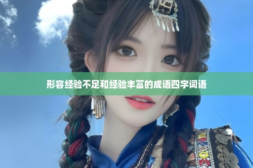 形容经验不足和经验丰富的成语四字词语