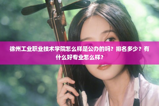徐州工业职业技术学院怎么样是公办的吗？排名多少？有什么好专业怎么样？