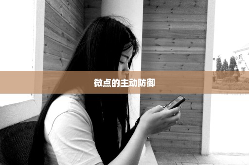 微点的主动防御