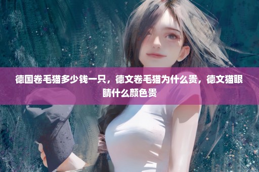 德国卷毛猫多少钱一只，德文卷毛猫为什么贵，德文猫眼睛什么颜色贵