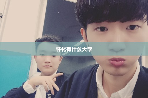 怀化有什么大学
