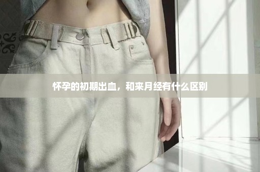 怀孕的初期出血，和来月经有什么区别