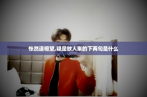 怅然遥相望,疑是故人来的下两句是什么