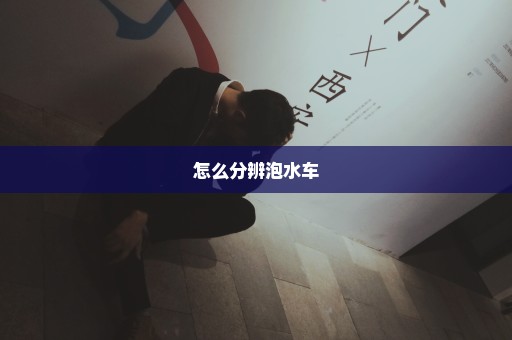 怎么分辨泡水车