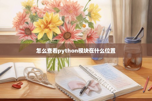 怎么查看python模块在什么位置