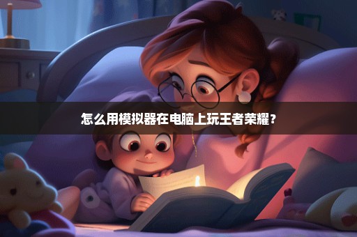 怎么用模拟器在电脑上玩王者荣耀？