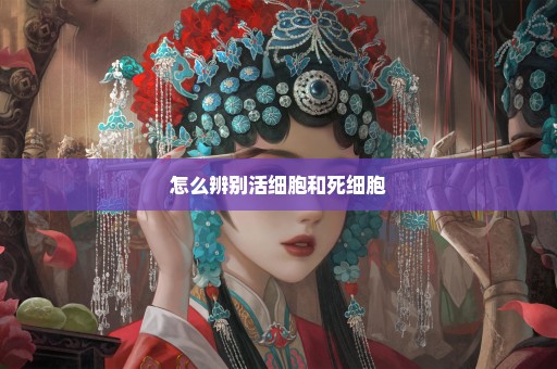 怎么辨别活细胞和死细胞