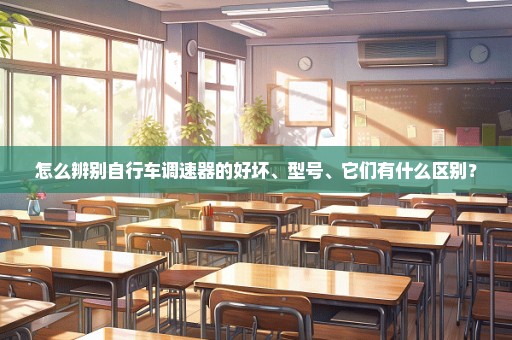怎么辨别自行车调速器的好坏、型号、它们有什么区别？