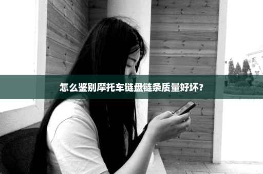 怎么鉴别摩托车链盘链条质量好坏？