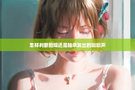 怎样判断胎噪还是轴承发出的嗡嗡声