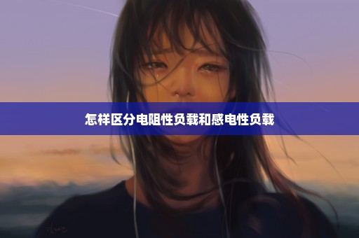 怎样区分电阻性负载和感电性负载