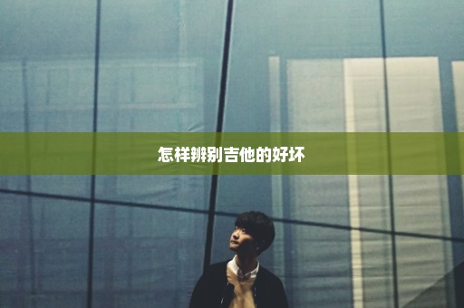 怎样辨别吉他的好坏