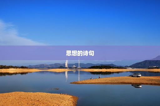 思想的诗句