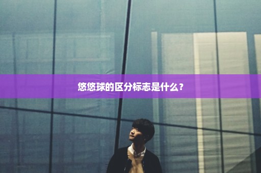 悠悠球的区分标志是什么？