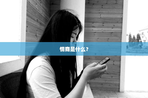 情商是什么？