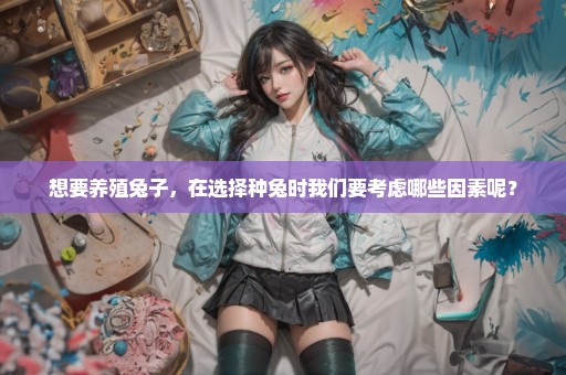 想要养殖兔子，在选择种兔时我们要考虑哪些因素呢？