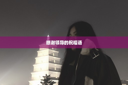 感谢领导的祝福语