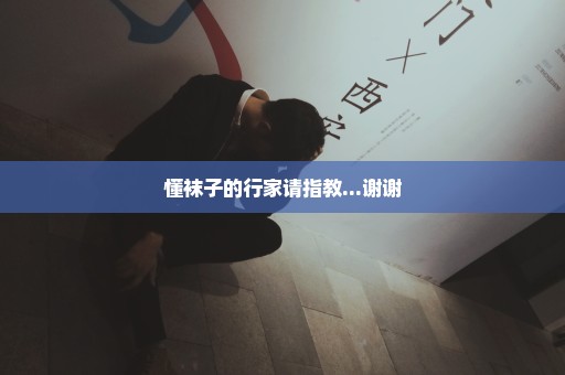 懂袜子的行家请指教...谢谢